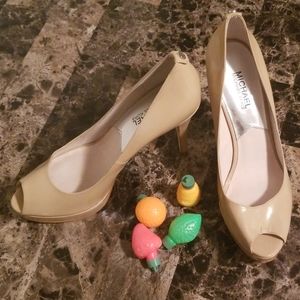 Michael Kors Open-Toe Pump